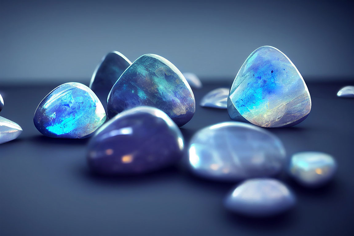 Moonstone gemstone