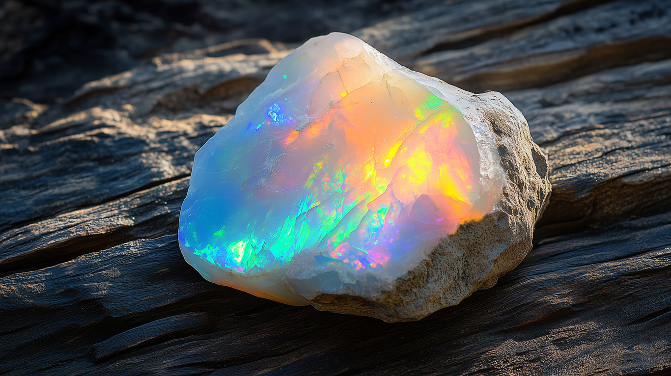 Opal gemstone