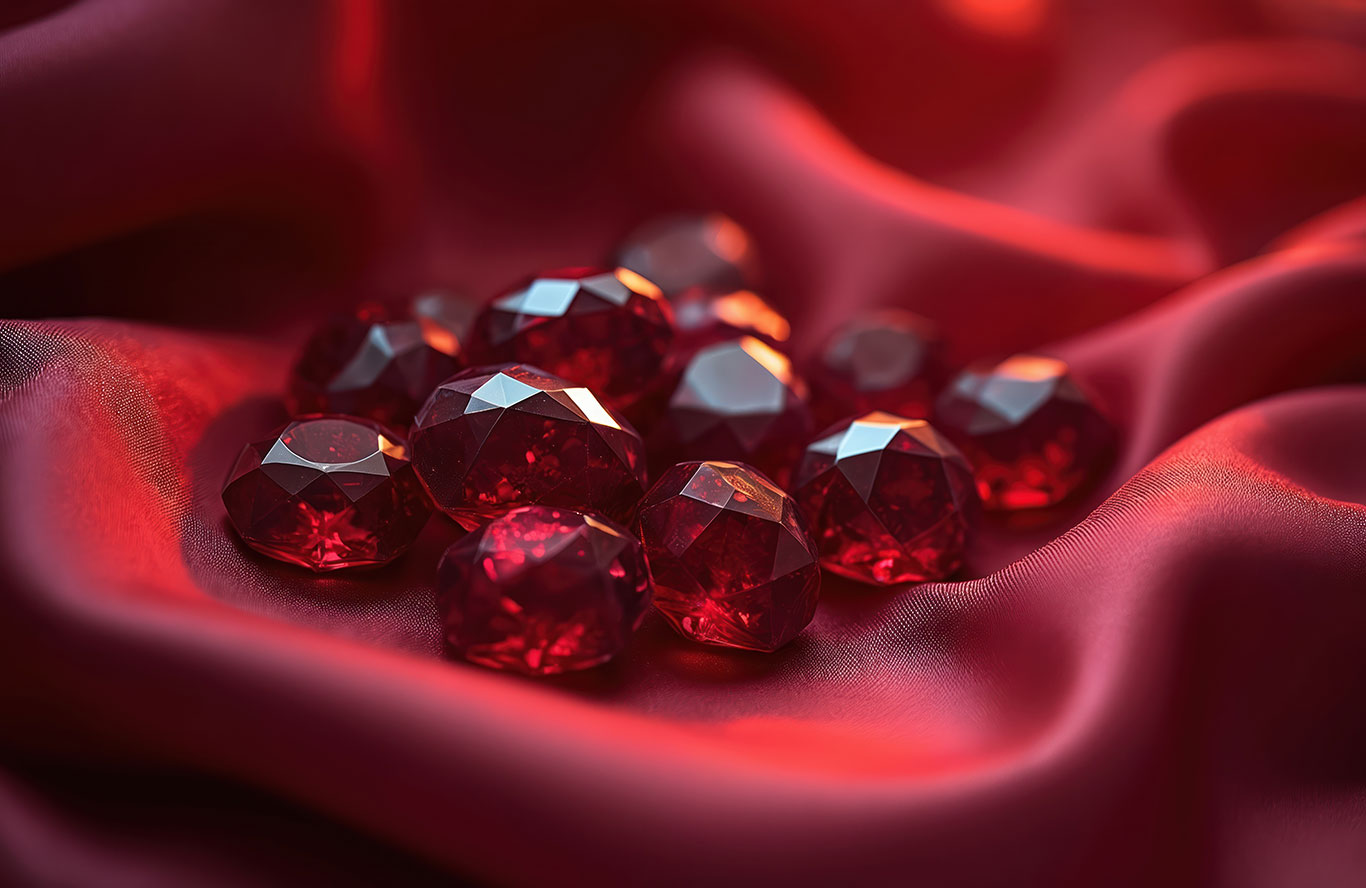 Certified loose ruby