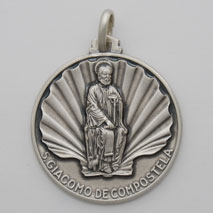 Sterling Silver James the Elder Medal