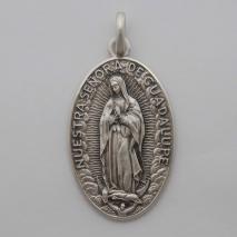 Sterling Silver Our Lady of Guadalupe Medal