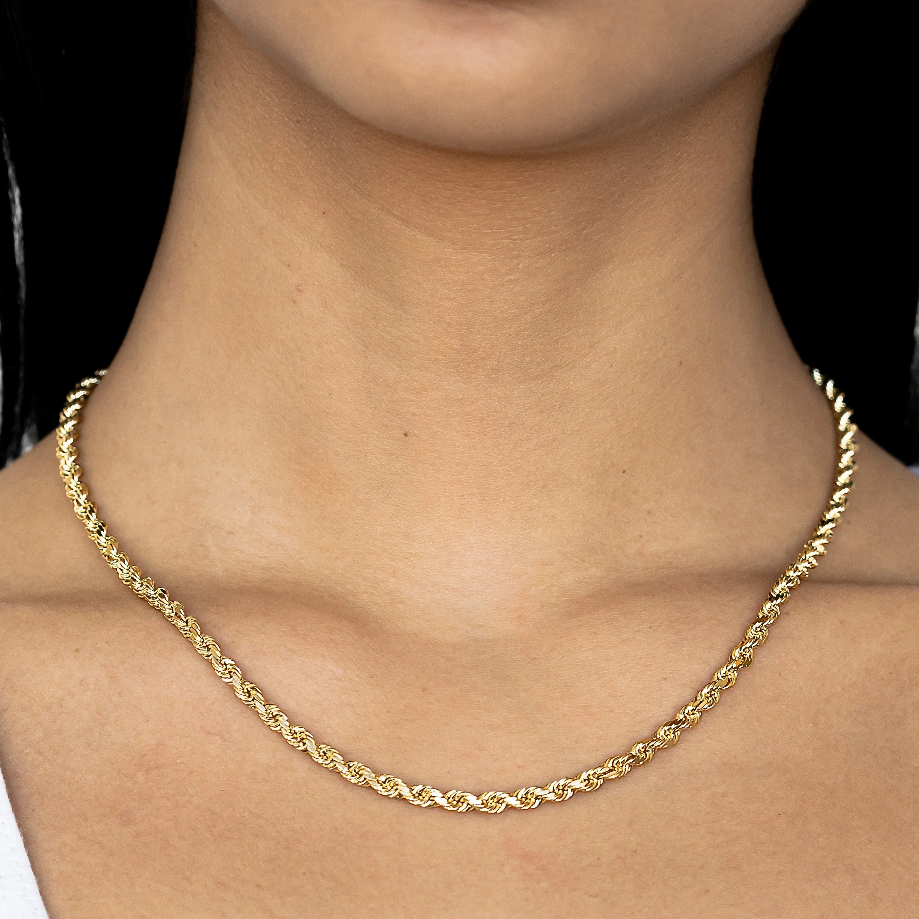 14K gold necklace