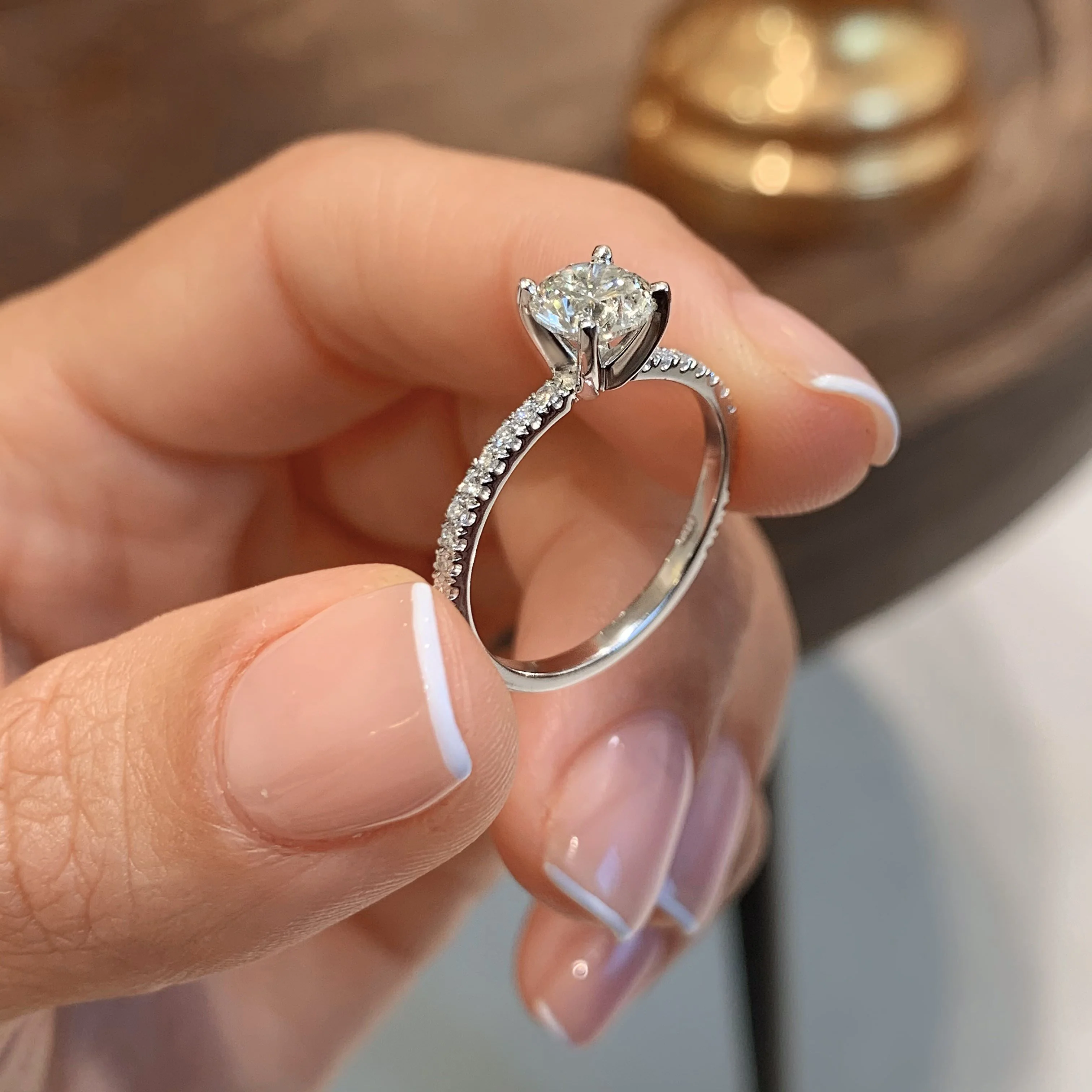 Platinum Engagement Ring