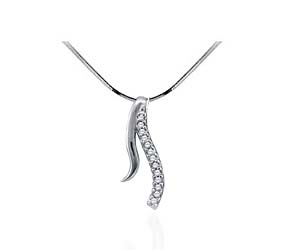 Diamond Fashion Pendant<br> .04 Carat Total Weight