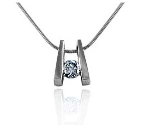 Diamond Slide Pendant