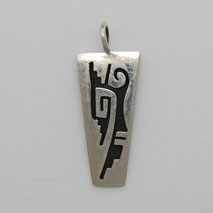 Sterling Silver Water Pendant - F. L. (artist)