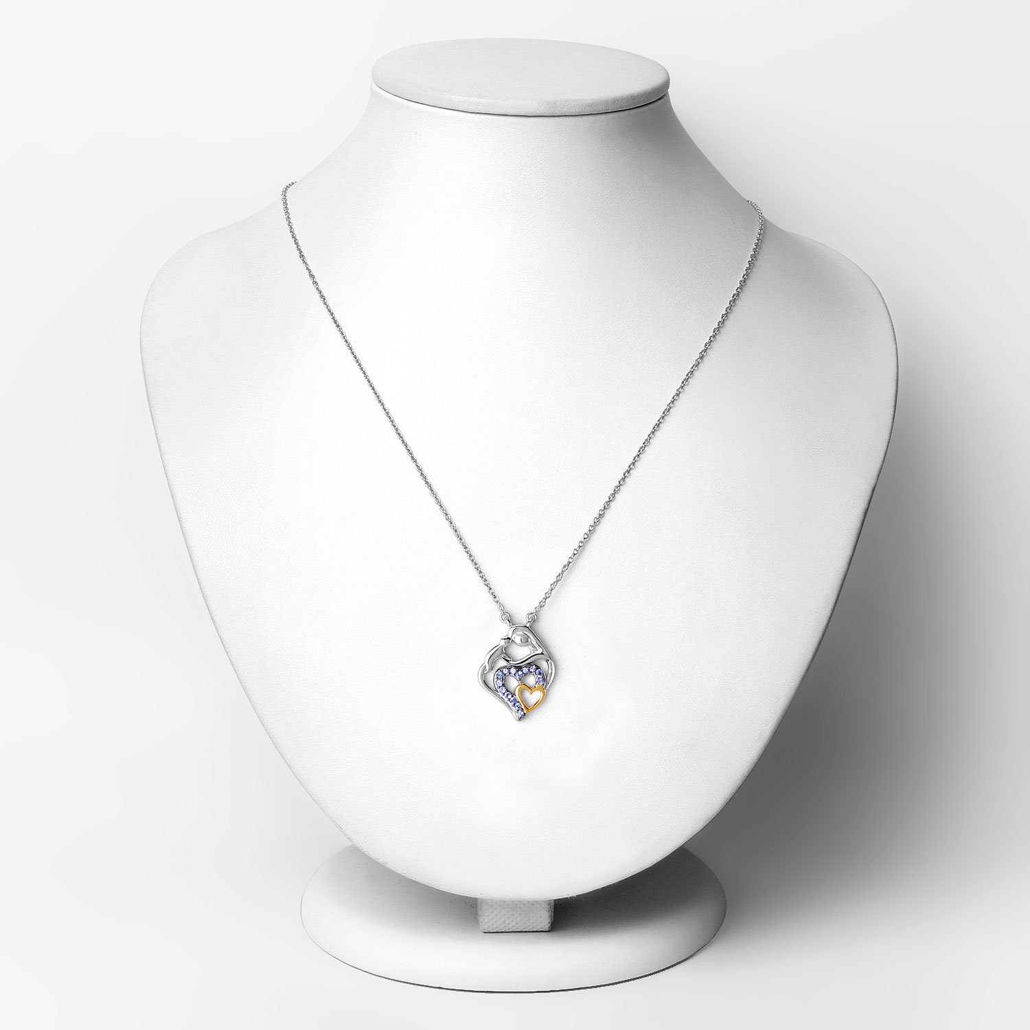 0.28 Carat Genuine Tanzanite .925 Sterling Silver Pendant 0.28 C.T.W Sterling Silver - view 2
