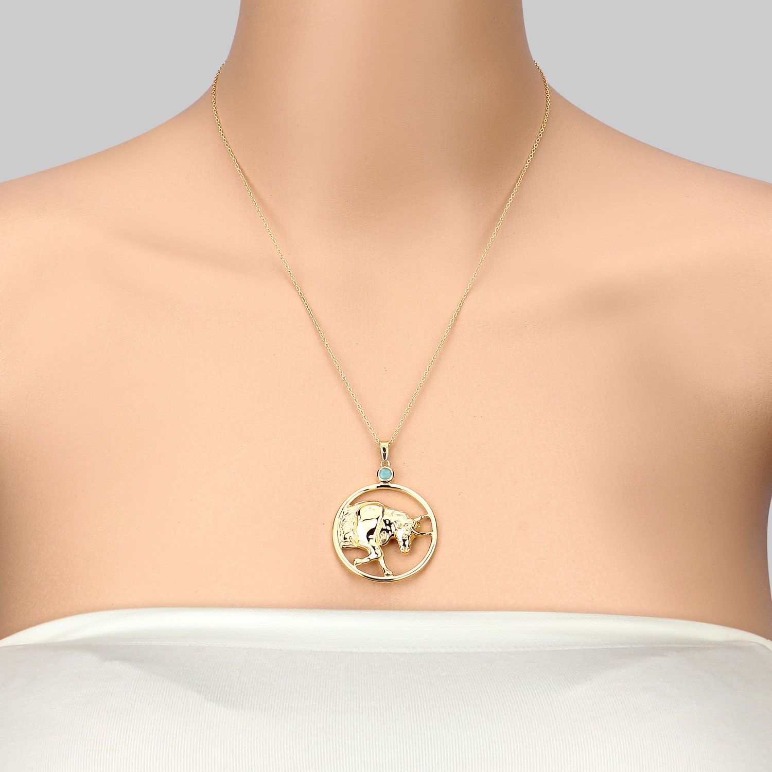 0.23 Carat Genuine Emerald .925 Sterling Silver Pendant 0.23 C.T.W Sterling Silver - view 6