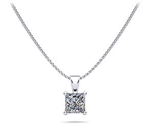 Perfect Princess Diamond Pendant