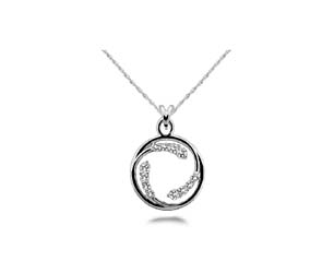 Circle of Life Ilusion Diamond Pendant