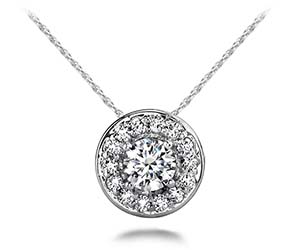 Designer Round Diamond Pendant