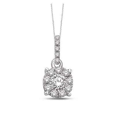 Diamond Fashion Pendant 1/4 Carat Total Weight