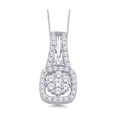 Diamond Fashion Pendant 1/4 Carat Total Weight