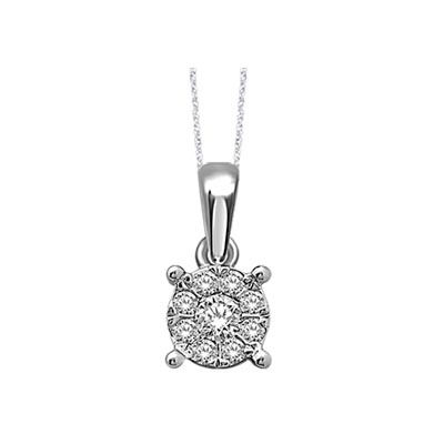 Diamond Fashion Pendant 1/4 Carat Total Weight