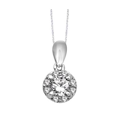 Diamond Fashion Pendant 3/4 Carat Total Weight