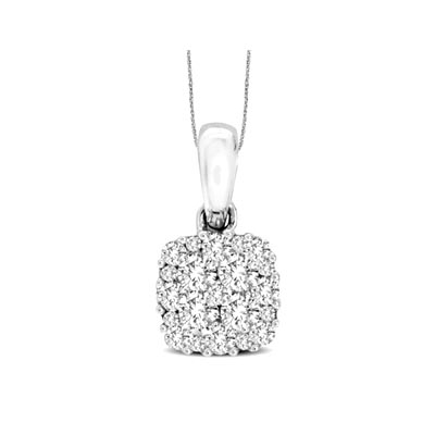 Damond Fashion Pendant 1/2 Carat Total Weight