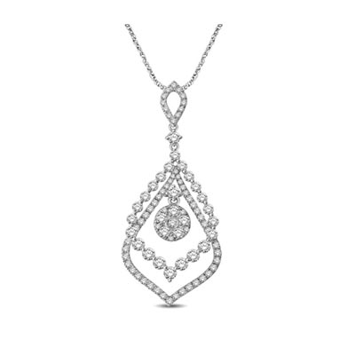 Diamond Fashion Pendant 1.75 Carat Total Weight