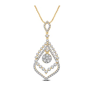 Diamond Fashion Pendant 1.75 Carat Total Weight