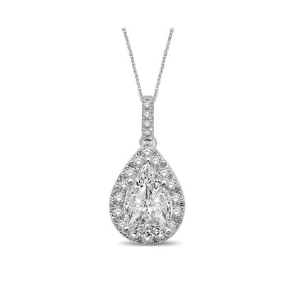 Lovecuts Diamond Pendant 3/8 Carat Total Weight