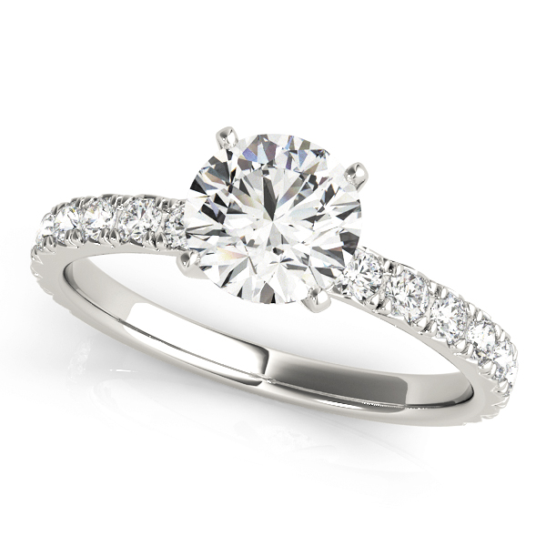 Side Stones Engagement Rings
