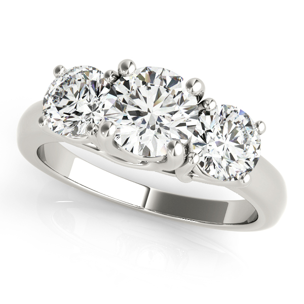 Three-Stone Engagement Rings