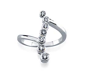 Journey Bubble Diamond Ring