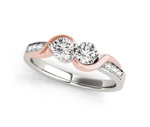 Two Stone Diamond Ring