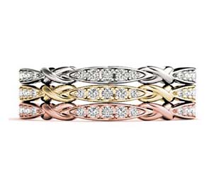 5 Stone Cluster Stackable Diamond Ring