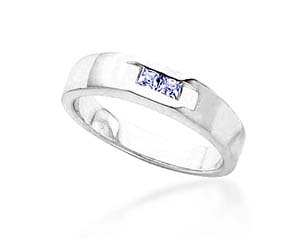 Men's 2 Stone Diamond Ring