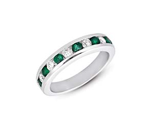 Emerald and Diamond Band