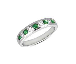 Emerald and Diamond Band