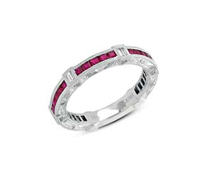 Ruby and Diamond Band