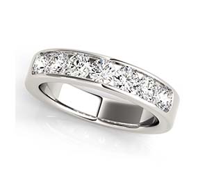 7 Stone Diamond Band