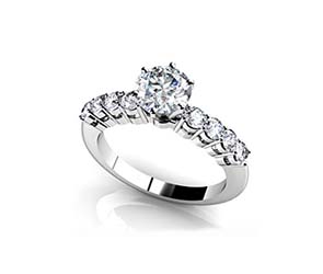 True Romance Diamond Engagement Ring