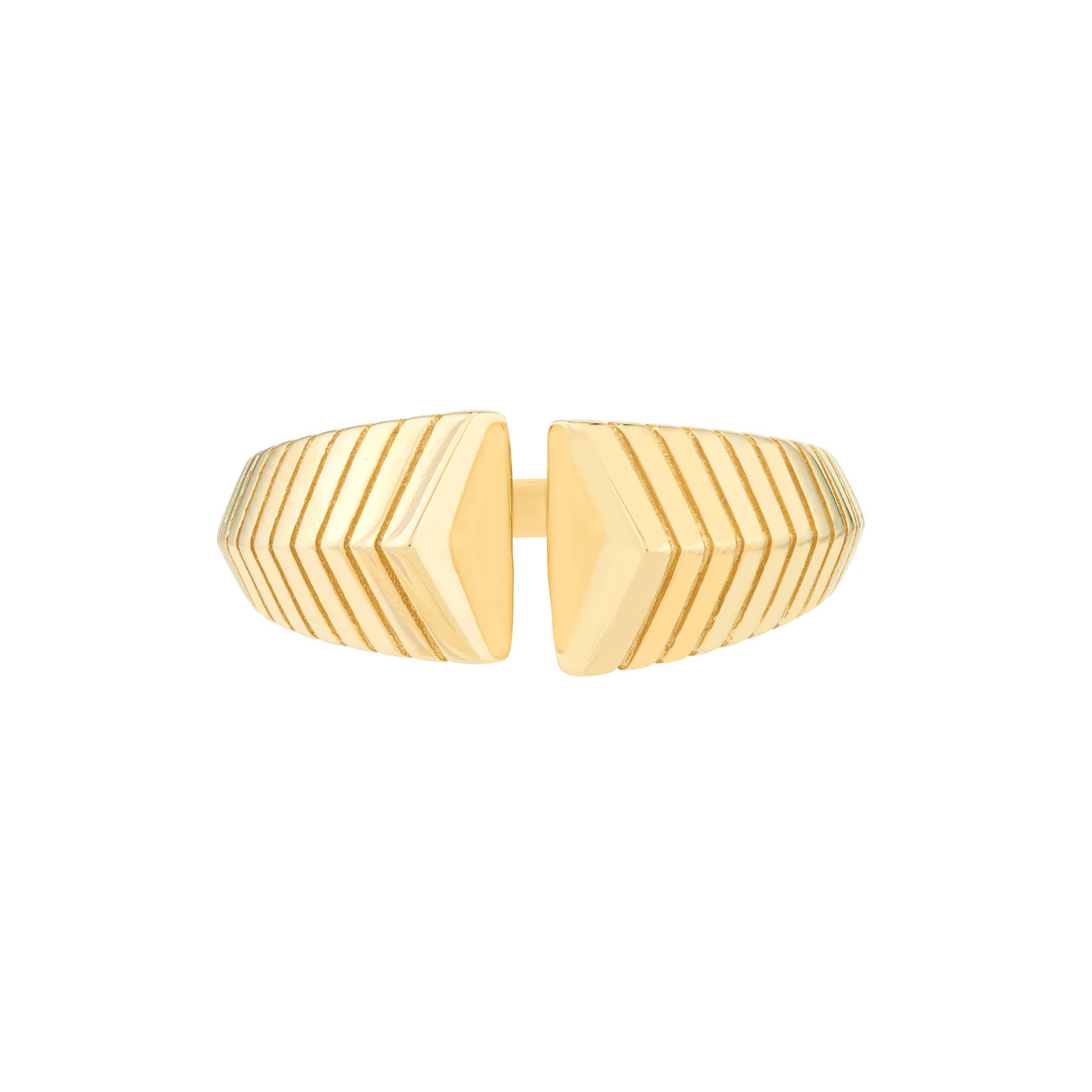 Open Chevron Cuff Ring RMID-TM023772