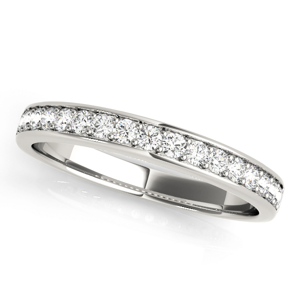 Channel Set Wedding Rings