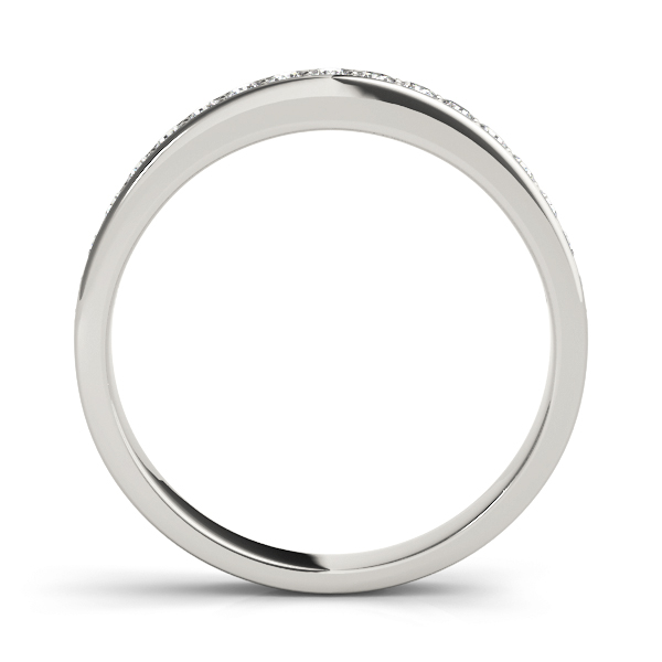  Ladies Channel Set Wedding Rings 0.68 Carat Total Weight   (Lab-Created) 0.68 C.T.W 10K yellow, white or rose gold - view 2
