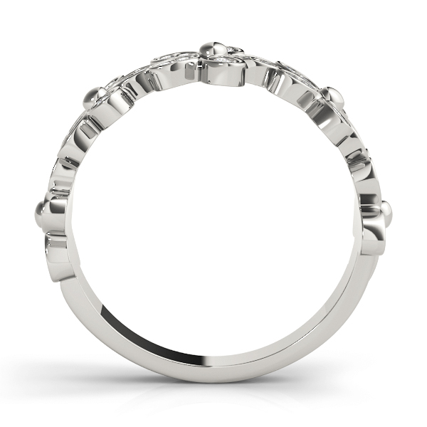  Ladies Nature Inspired Floral Shape Stackable Fashion Ring 1/2 Carat Total Weight   (Lab-Created) 0.50 C.T.W 10K yellow, white or rose gold - view 15