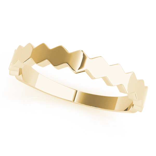  Stackable Fashion Ring  Unknown Friendly Weight 10K yellow, white or rose gold - view 2