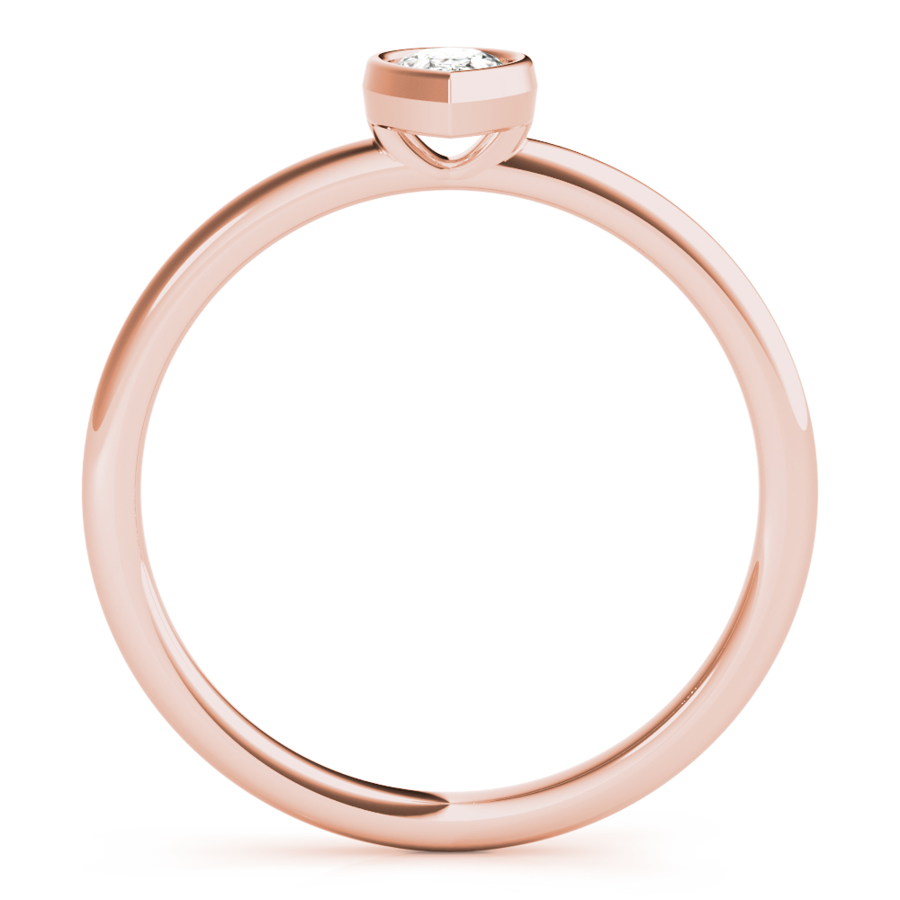  Ladies Solitaire Pear Shape Stackable Engagement Ring 1/4 Carat Total Weight  0.25 C.T.W 10K yellow, white or rose gold - view 11
