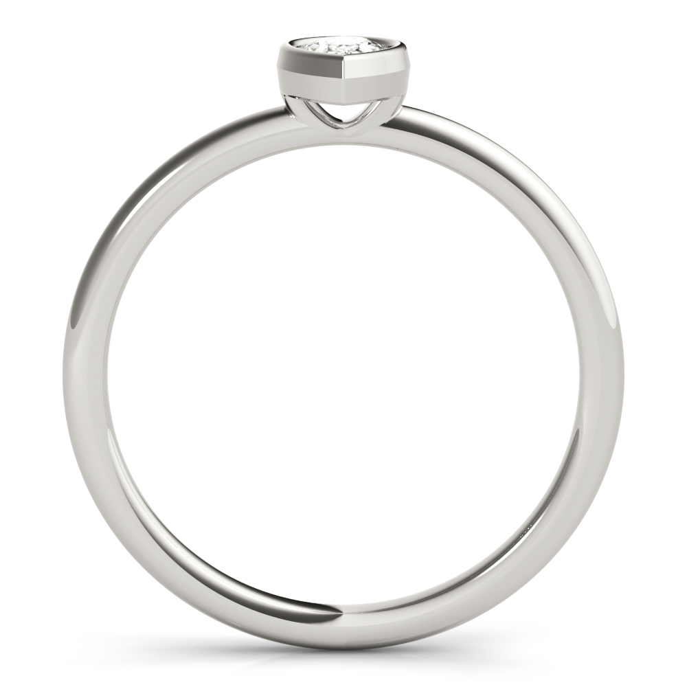  Ladies Solitaire Pear Shape Stackable Engagement Ring 1/4 Carat Total Weight  0.25 C.T.W 10K yellow, white or rose gold - view 12