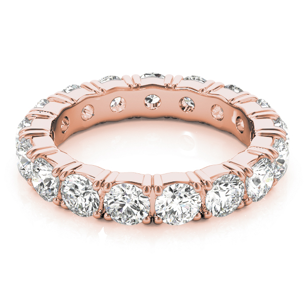  Ladies Wedding Eternity Band 2.4 Carat Total Weight  (Lab-Created) 2.40 C.T.W Sterling Silver - view 5