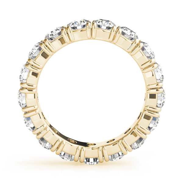  Ladies Wedding Eternity Band 2.4 Carat Total Weight  (Lab-Created) 2.40 C.T.W Sterling Silver - view 7