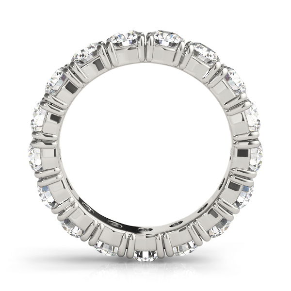 Ladies Wedding Eternity Band 2.4 Carat Total Weight  (Lab-Created) 2.40 C.T.W Sterling Silver - view 9