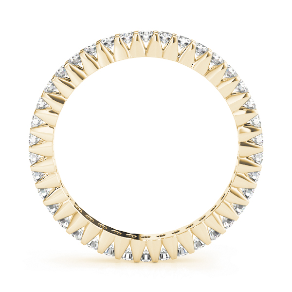  Ladies Eternity Shared Prong Wedding Ring Eternity Band 3/4 Carat Total Weight  (Lab-Created) 0.72 C.T.W 10K yellow, white or rose gold - view 4