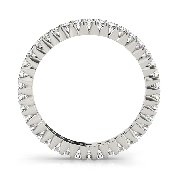  Ladies Eternity Shared Prong Wedding Ring Eternity Band 3/4 Carat Total Weight  (Lab-Created) 0.72 C.T.W 10K yellow, white or rose gold - view 6