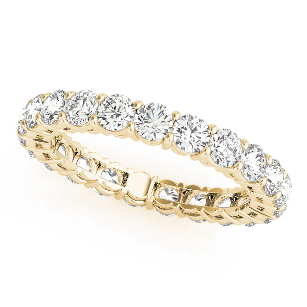  Ladies Eternity Wedding Band Eternity Band 0.96 Carat Total Weight  (Lab-Created) 0.96 C.T.W 10K yellow, white or rose gold - view 2
