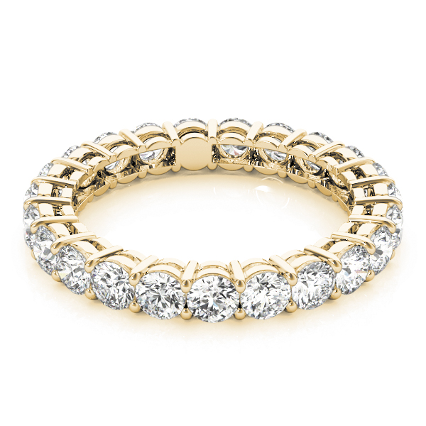  Ladies Eternity Wedding Band Eternity Band 0.96 Carat Total Weight  (Lab-Created) 0.96 C.T.W 10K yellow, white or rose gold - view 4