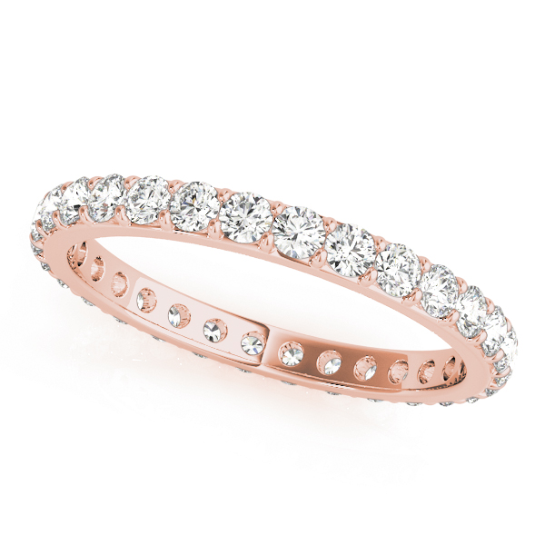  Ladies Shared Prong Eternity Wedding Band Eternity Band 3/8 Carat Total Weight  (Lab-Created) 0.38 C.T.W 10K yellow, white or rose gold - view 3