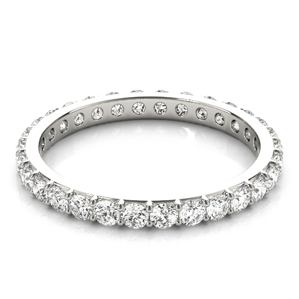  Ladies Shared Prong Eternity Wedding Band Eternity Band 3/8 Carat Total Weight  (Lab-Created) 0.38 C.T.W 10K yellow, white or rose gold - view 9